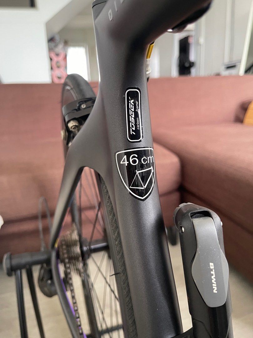 46cm road bike frame clearance
