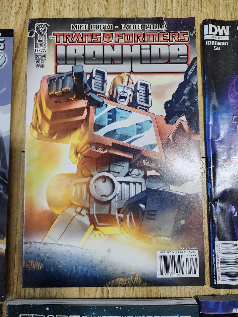 Transformers Comics Set of 5, Hobbies & Toys, Books & Magazines, Comics ...