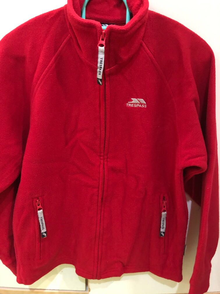 Red trespass jacket sales