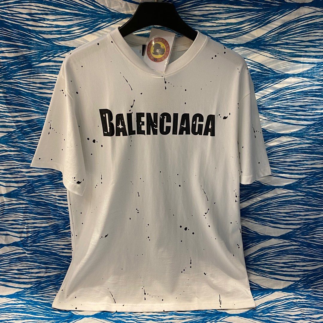 T-Shirt Balenciaga, Barang Mewah, Pakaian di Carousell