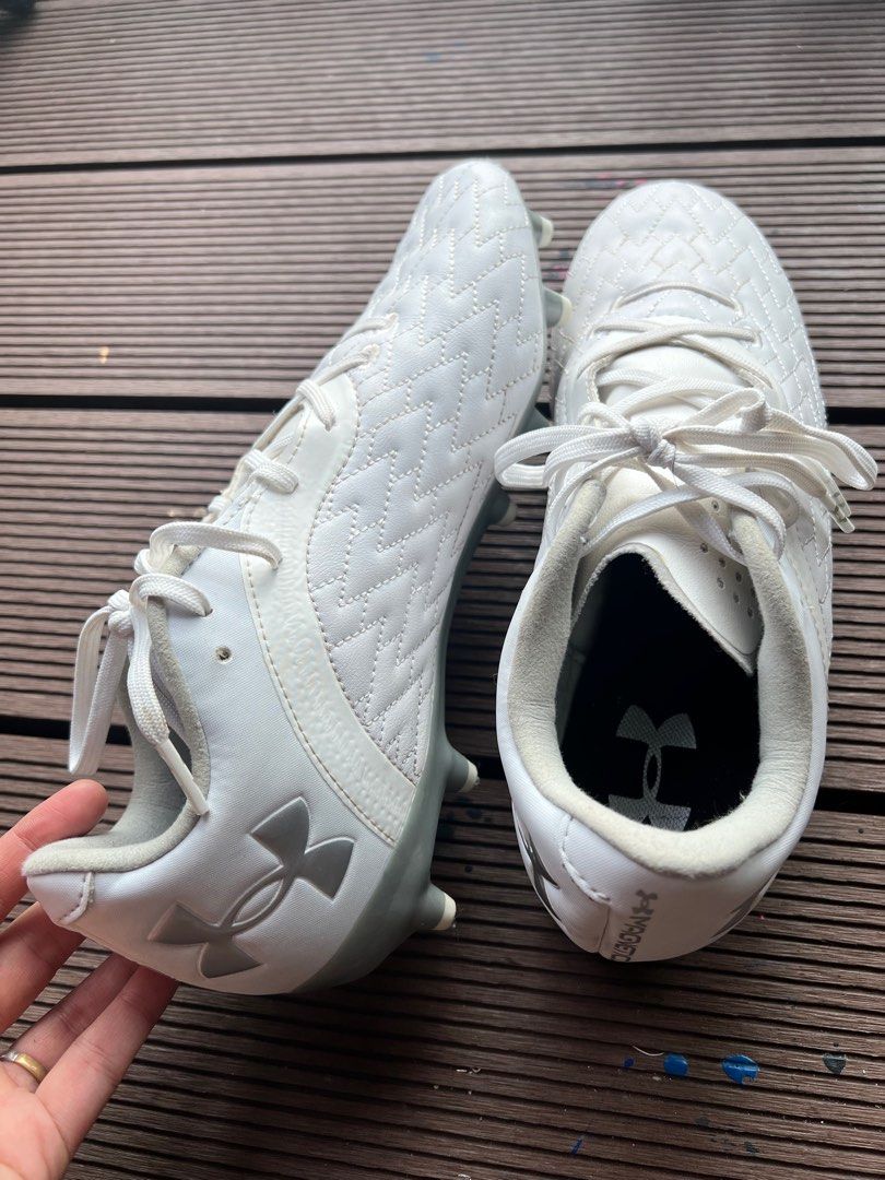 Under armour leather football sales