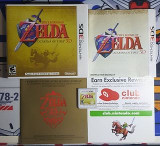 US The Legend of Zelda: Ocarina of Time 3D.
