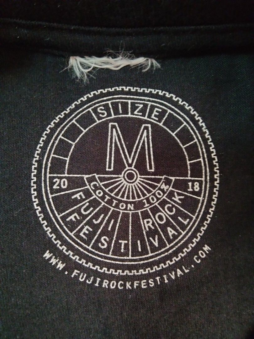 FUJI ROCK FESTIVAL 20 official Tシャツ - Tシャツ