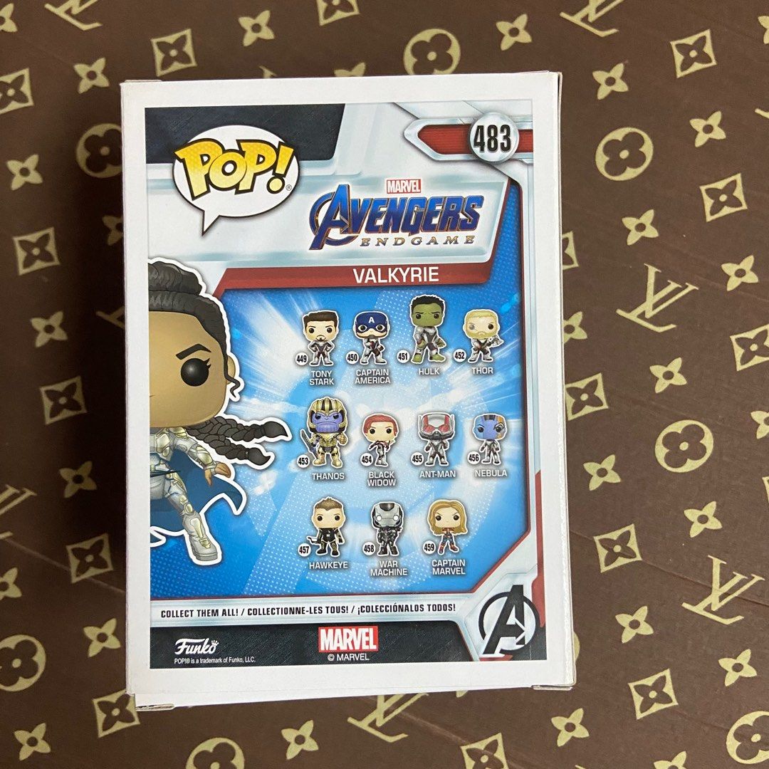 Valkyrie Endgame Funko Pop MARVEL (Category: Figurines & Statues) located in Muntinlupa City. Submitted by pewpugh (Listing ID 1269538227, Image 3). Description: Valkyrie Funko 10/10 BIB negotiable Loc: Muntinlupa City MOD: Lalamove, Grab, GoGo MOP: GCash, Maya.
