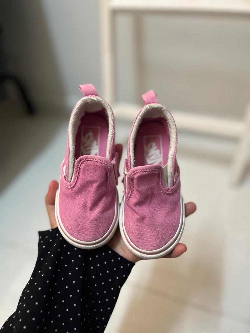 Pink top baby vans
