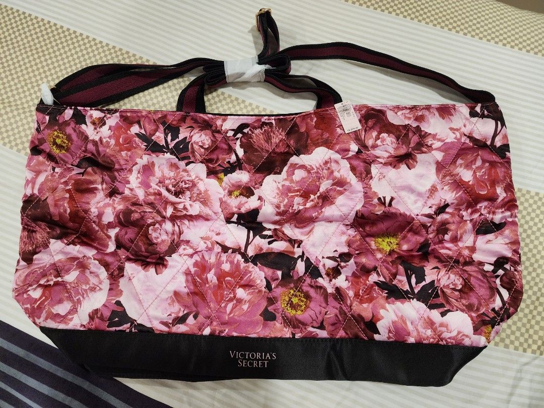 Victoria secret floral tote 2025