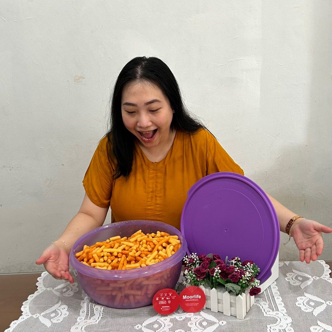 Wadah baskom makanan plastik, Kitchen & Appliances di Carousell