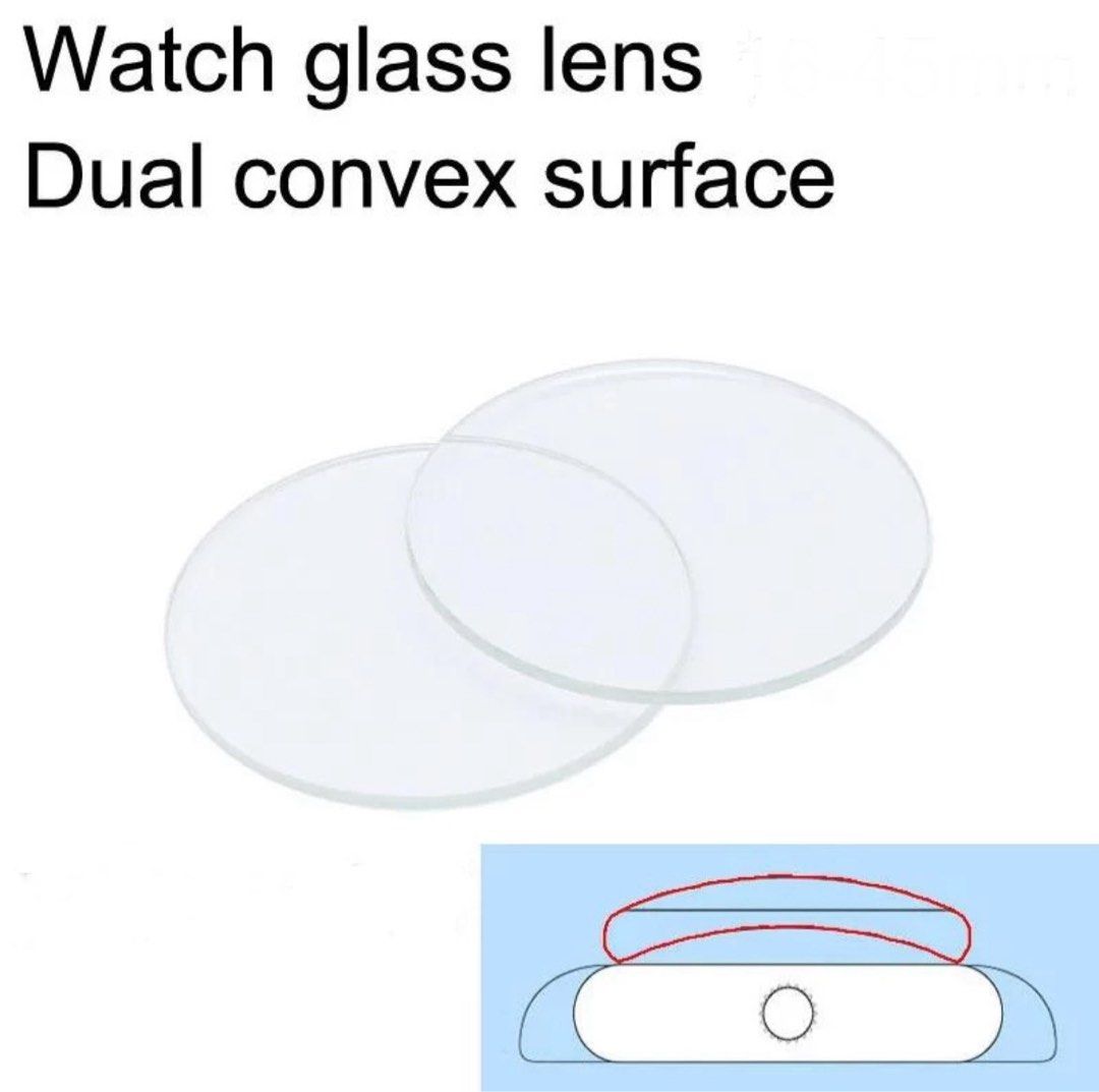 Watch on sale lens replacement