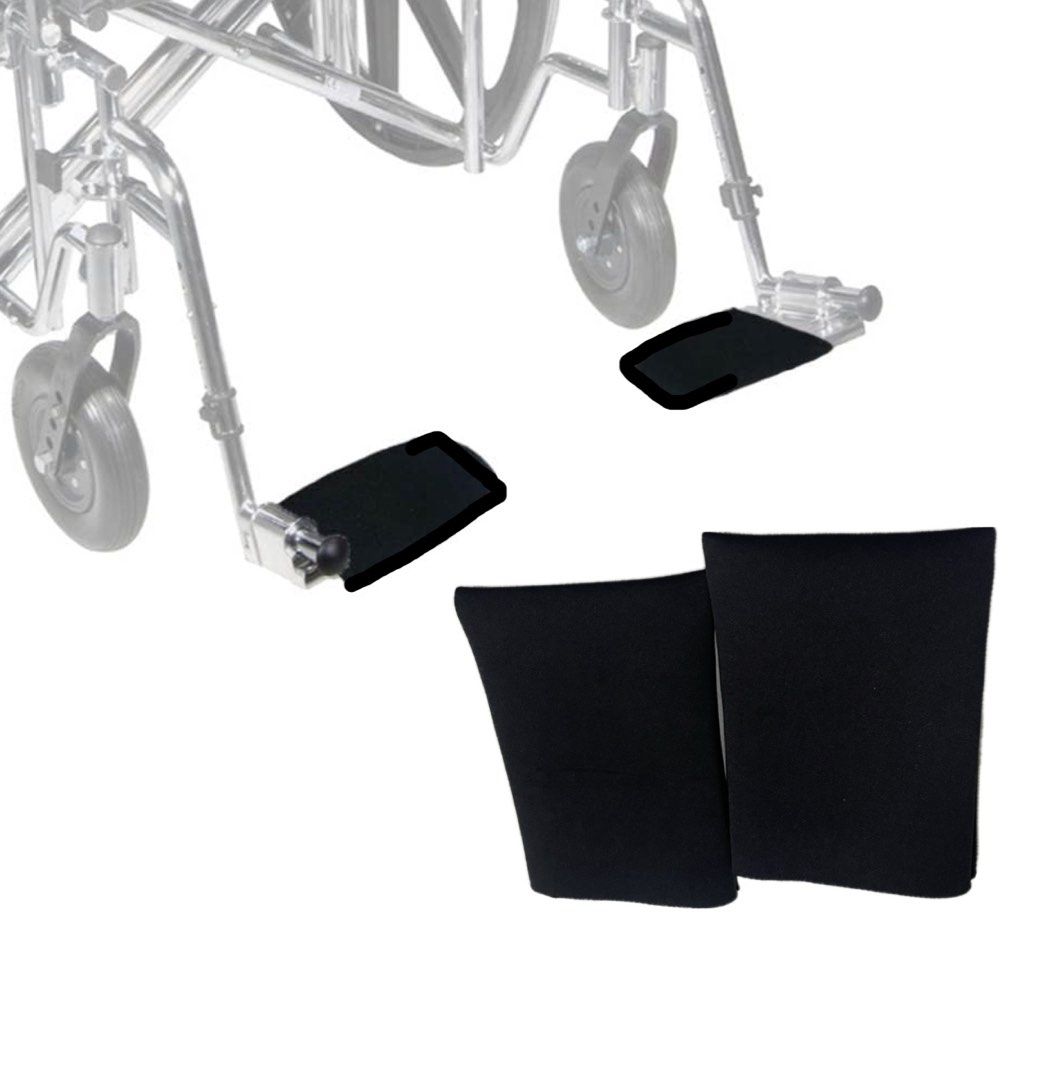 Wheelchair footrests cover Elderly Wheelchair Footrest Cover Non