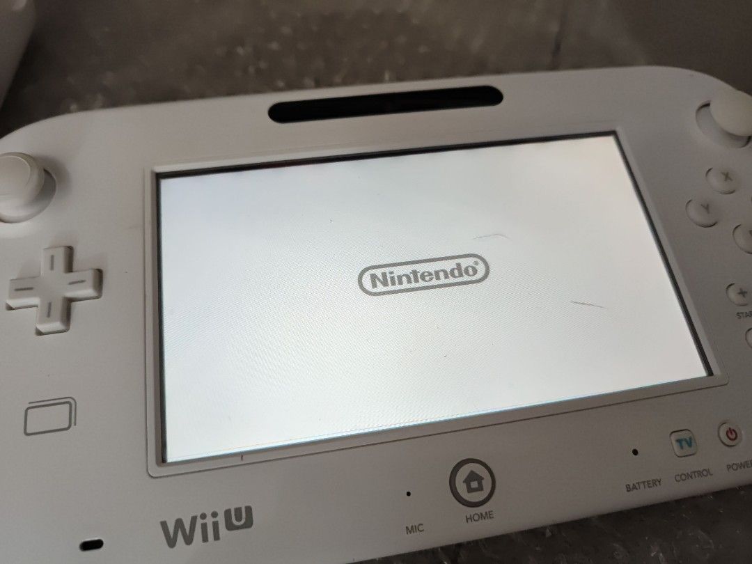 White Wii U jap console (modded), Video Gaming, Video Game Consoles ...