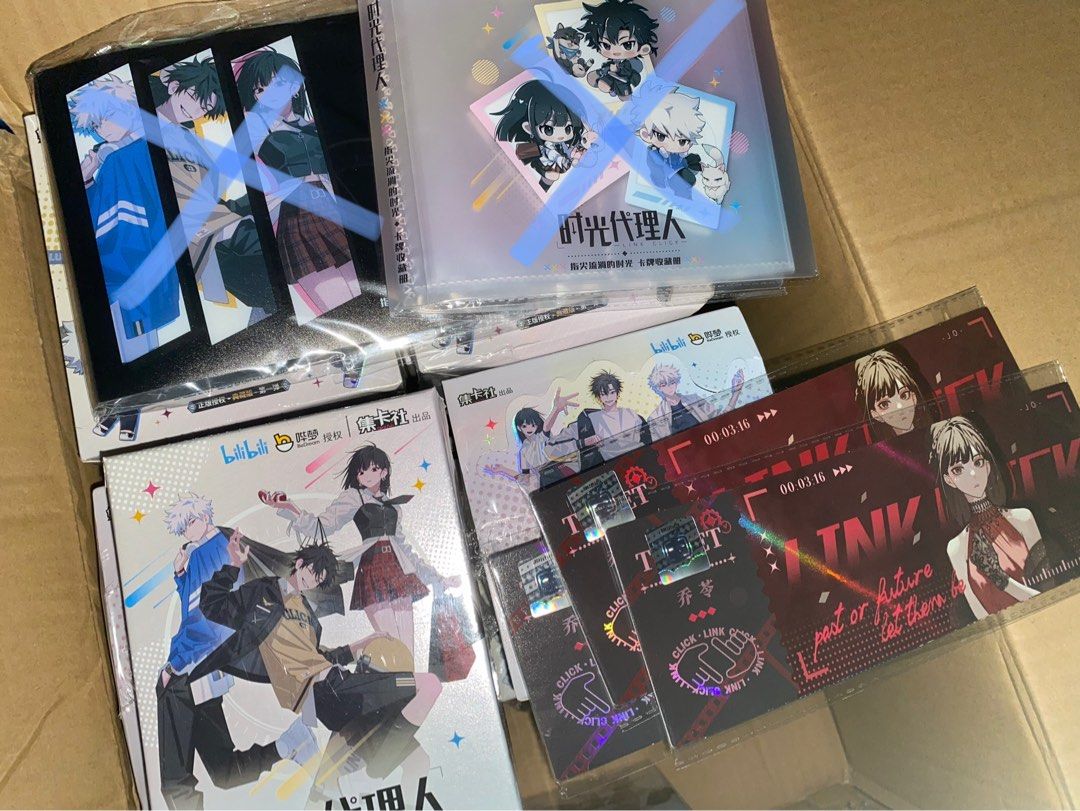 wts] link click card set 时光代理人典藏卡, Toys & Collectibles