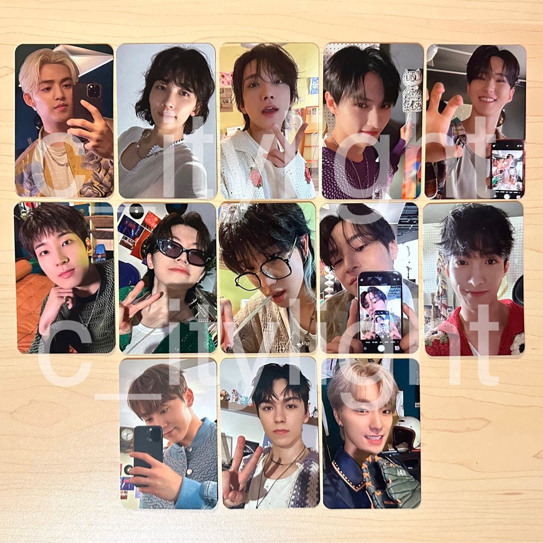 Seventeen Jun 17th Heaven Yzyd Fan Sign Photo Card (WTS