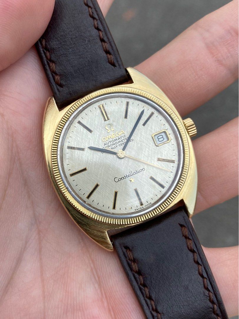 Omega on sale fluted bezel