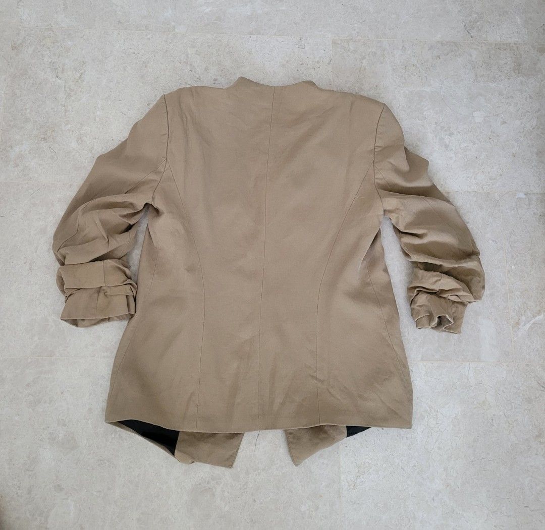 Veste zara sales camel