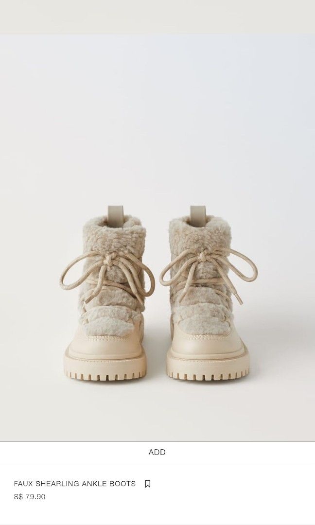 Zara snow boots outlet