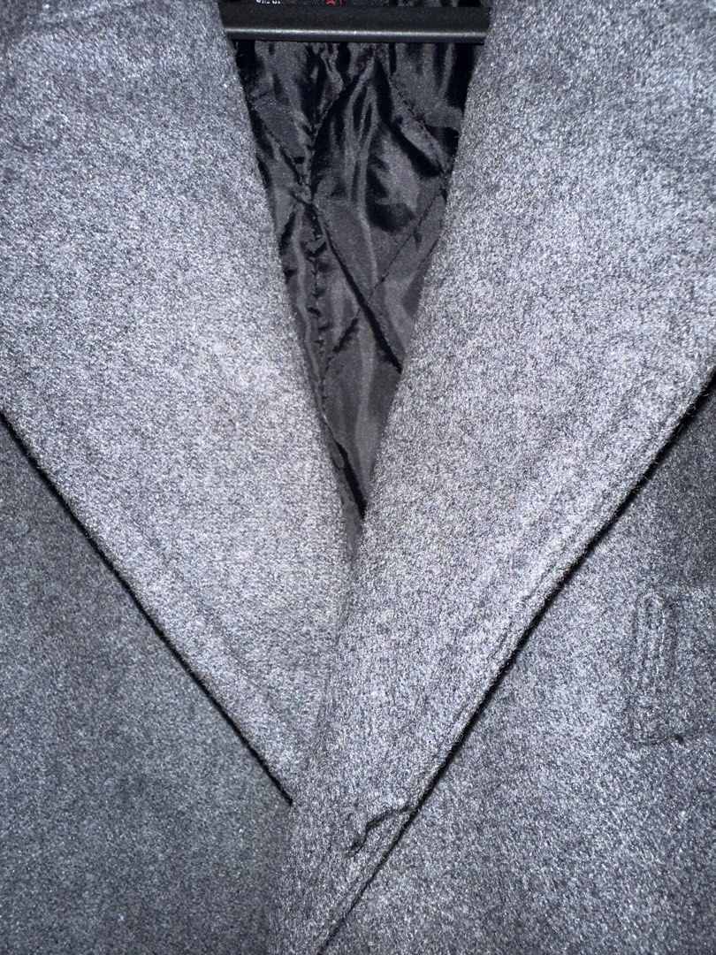 Zara Men grey winter long coat Men s Fashion Coats Jackets and Outerwear on Carousell