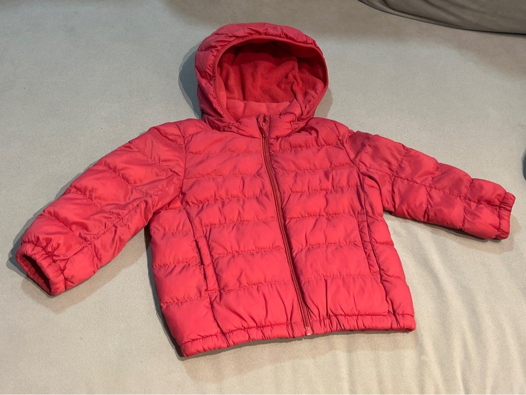 Girls light warm padded parka discount