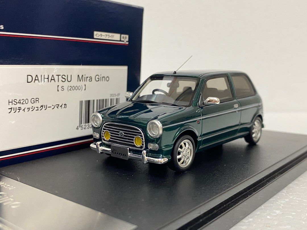1:43 Mira Gino 大發小K car 模型車Hi Story, 興趣及遊戲, 玩具& 遊戲