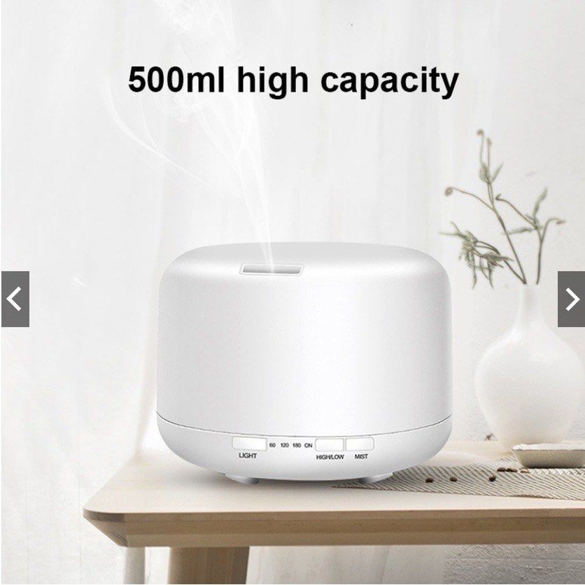 Aroma diffuser air purifier with led lamp deals