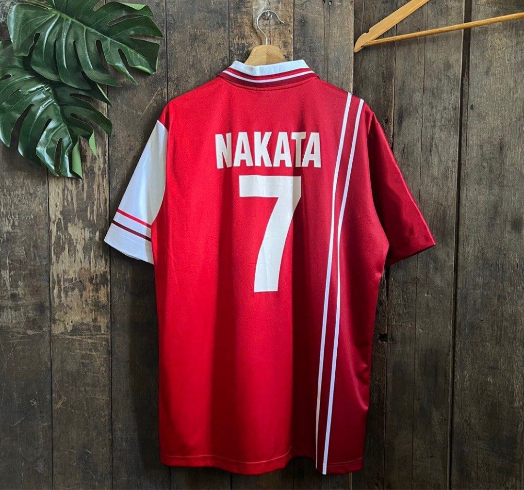 7 Hidetoshi Nakata Galex Perugia Home 1998-99 soccer/football 