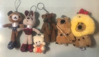 [吊飾]玩偶們～熊🐻兔🐰