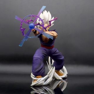 惠美玩品 七龍珠 其他 公仔 2312 動漫7龍珠暴躁貓白神野獸悟飯賽亞人魔貫光殺炮模型擺件