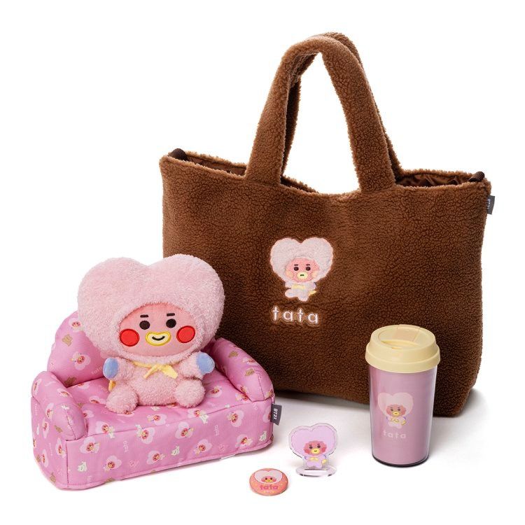 BT21 RJ 2024 happy bag BABY もこもこ　ロンパース 🆕 #BT21代購JP🇯🇵 📦預購日本限定防彈少年團BTS Line Friends