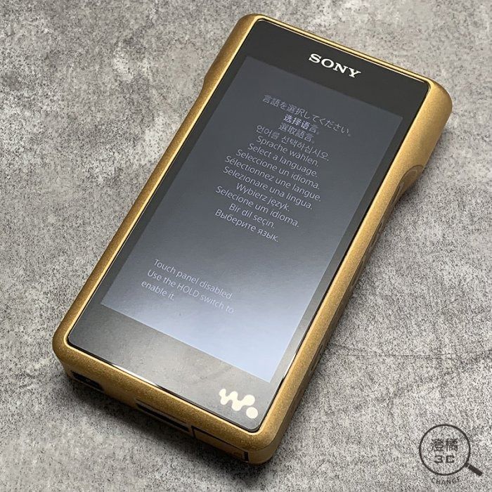 『澄橘』索尼 SONY NW-WM1Z 金磚 256GB 高解析 串流 音樂播放器 金 二手 中古《收購3C》A62677