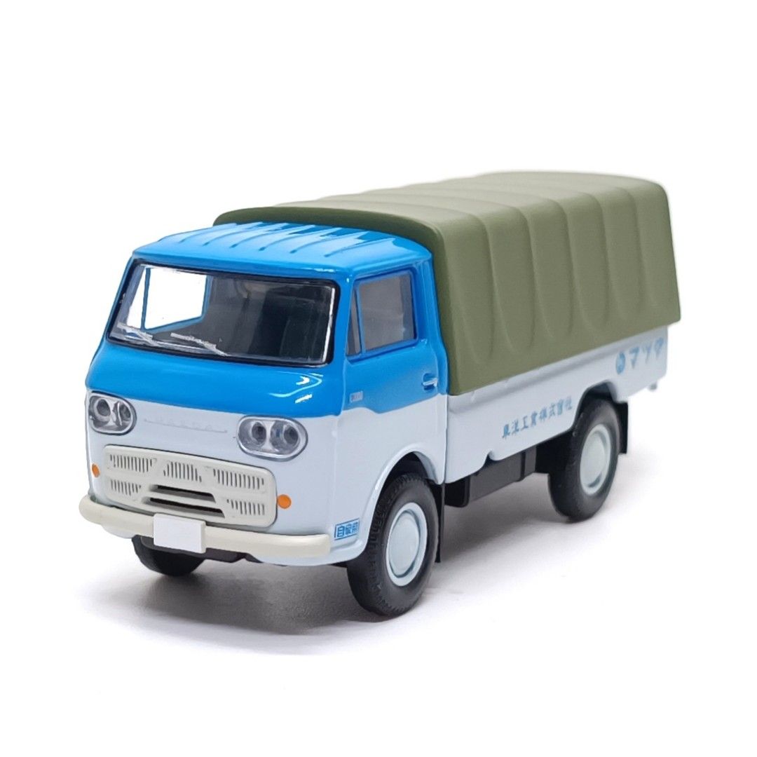 罕有 日版 Tomytec LV-112c Mazda E2000 Toyo Kogyo 東洋工業 Blue White, 興趣及遊戲, 玩具 ...