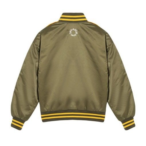 Gold on sale baseball jacket