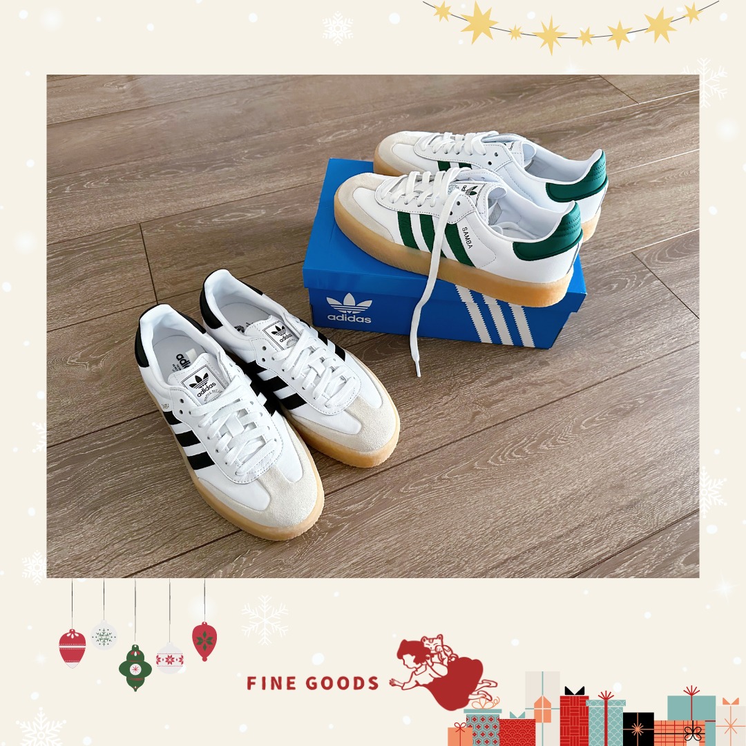 Adidas Sambae W 厚底版手款日本代購直送復古黑白灰黑白全黑男女