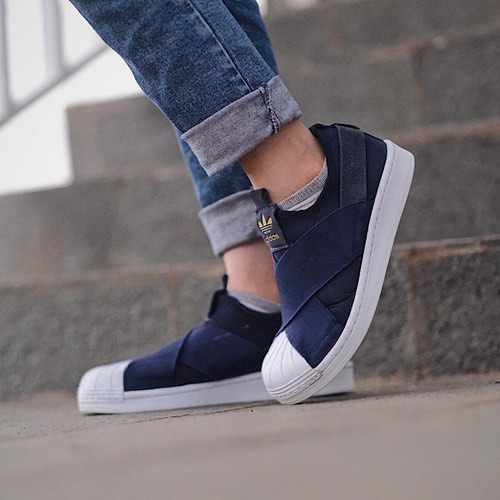 ADIDAS Superstar Slip On Women s Fashion Footwear Sneakers on Carousell