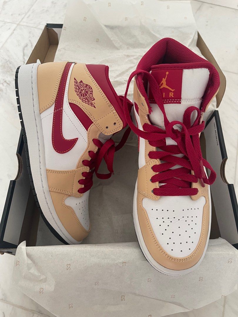 Air Jordan 1 Mid Women s Fashion Footwear Sneakers on Carousell