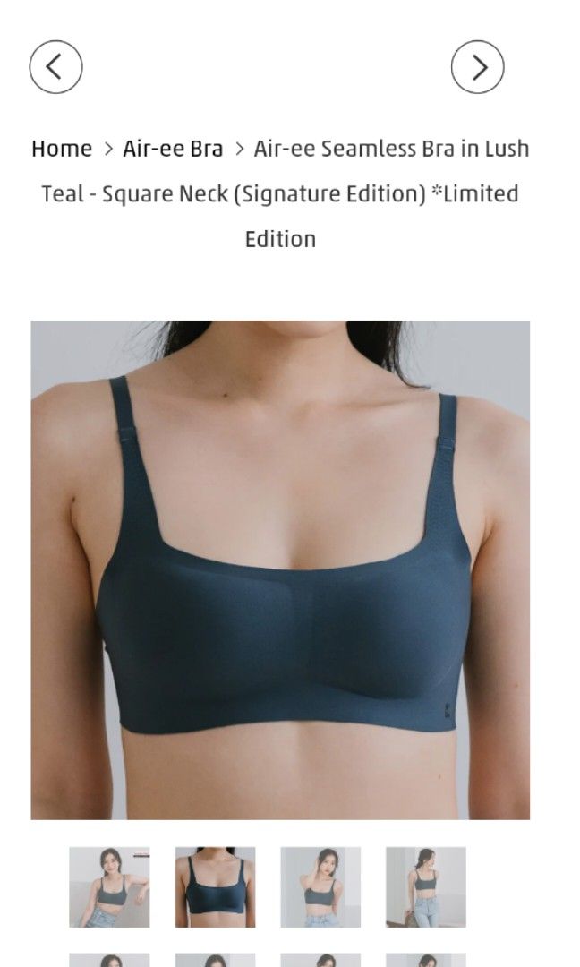 I'M IN x Hazelle] air-ee Scoop Neck Seamless Pullover Bra (Signature