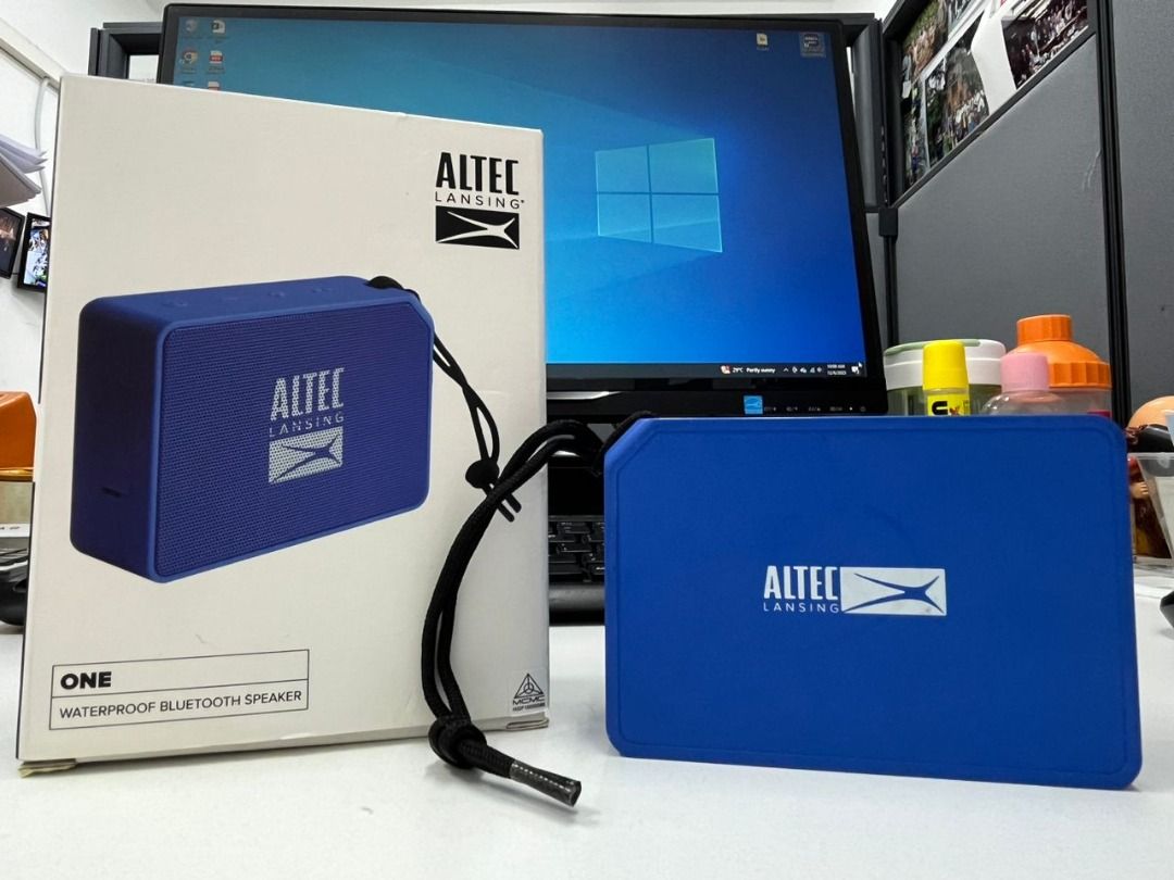 ALTEC LANSING SPEAKER ONE BLUE