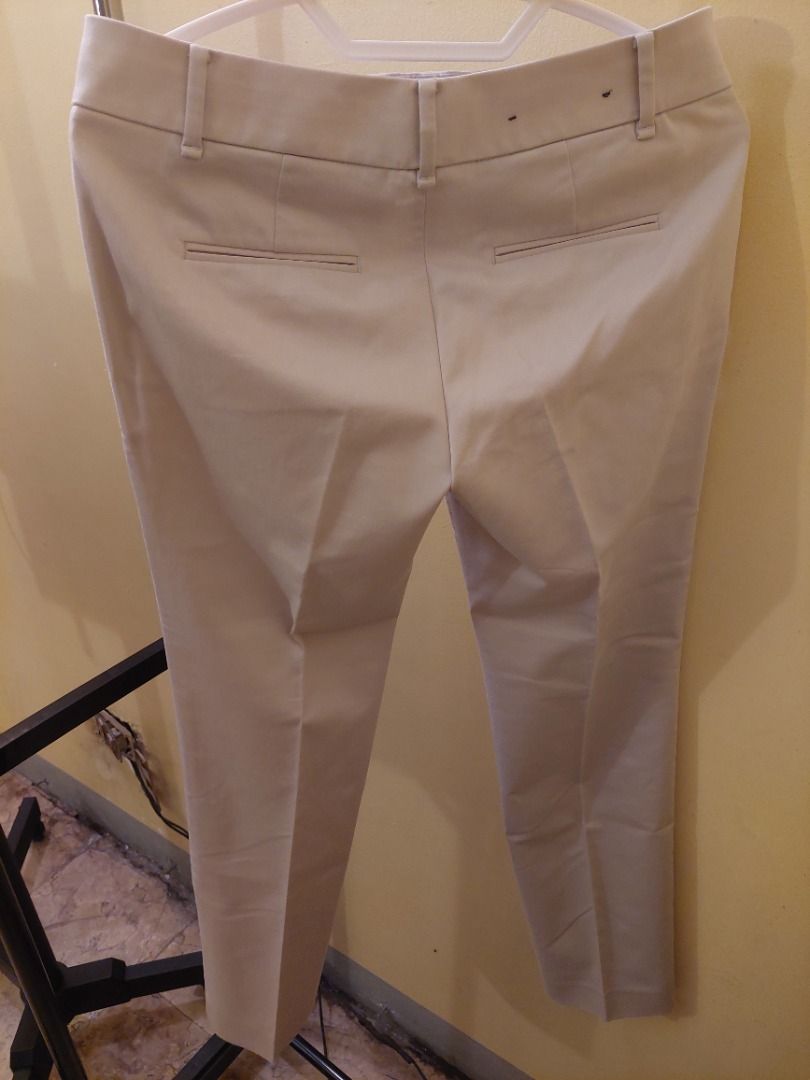 Ann Taylor Very Very Light Khaki Pants Women s Fashion Bottoms
