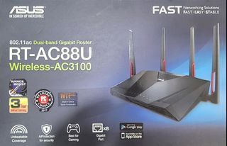 Asus RT-AC88u router w/ active cooler