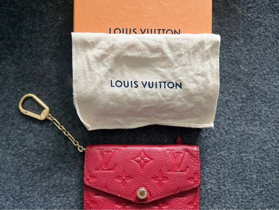 Louis vuitton empreinte key pouch red online