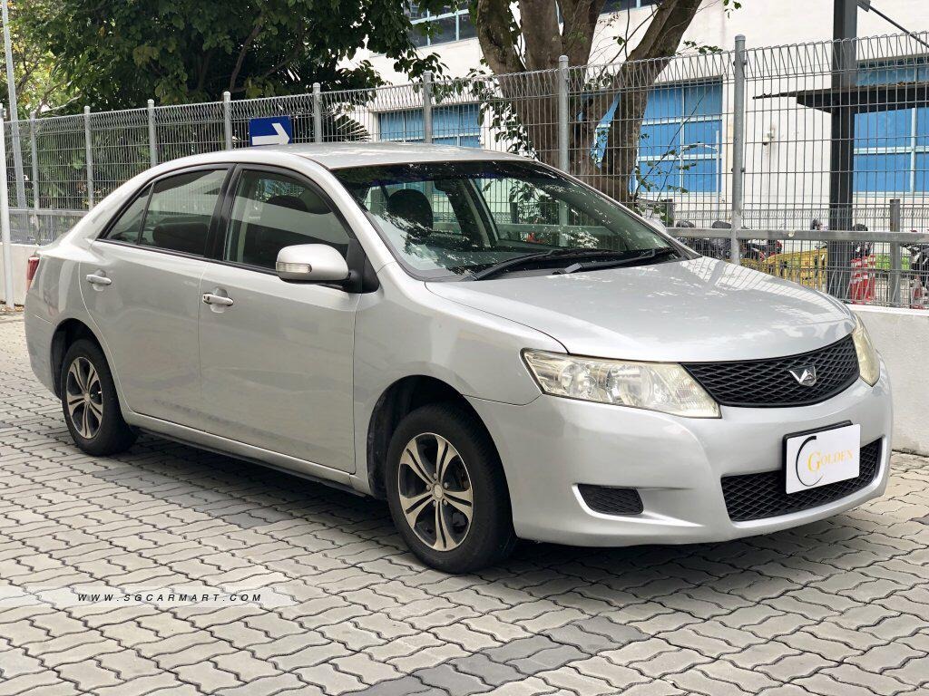 Toyota Allion grab gojek gofleet partner long term car rental ryde tada