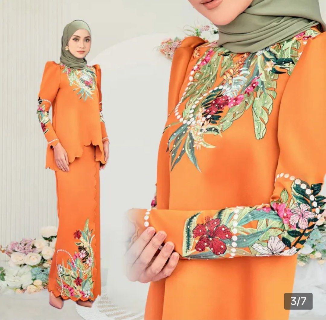 Baju raya 2025, Women's Fashion, Muslimah Fashion, Baju Kurung & sets