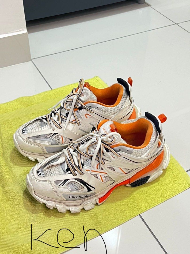 Orange hotsell balenciaga track