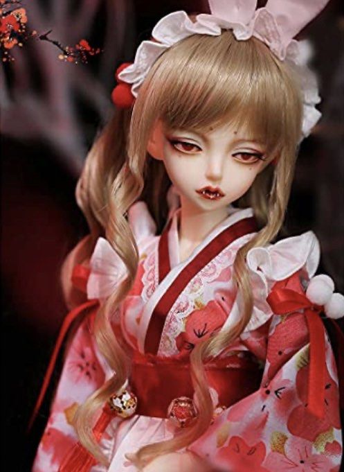 Ball Jointed Doll (Category: Figurines & Statues) located in Cabuyao City. Submitted by pcgatcha92318 (Listing ID 1229138854, Image 2). Description: 1/4 BJD, face-up, complete with wig and all accessories including shoes Size:Height:41cm/16.1 inch Head circumference: 18.8cm Neck circumference: 6.5CM Shoulder width: 9.0cm Arm length: 12cm Bust: 17cm Waist: 13cm Hips: 17.5cm Leg length: 21cm Foot width: 2.5cm Foot length: 5.5cm Eyeball: 12mm/14mm R