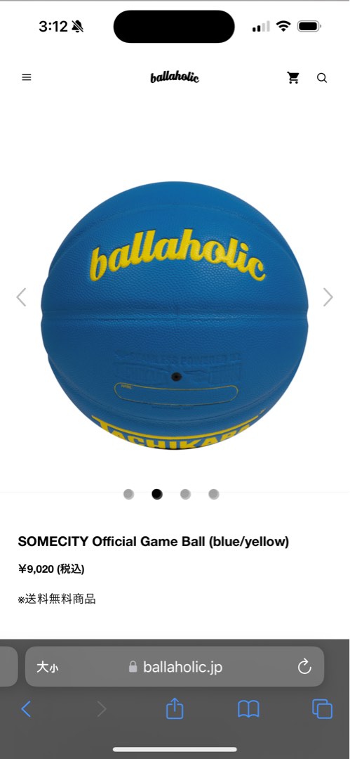 Ballaholic basketball, 運動產品, 運動與體育, 運動與體育- 球拍和球