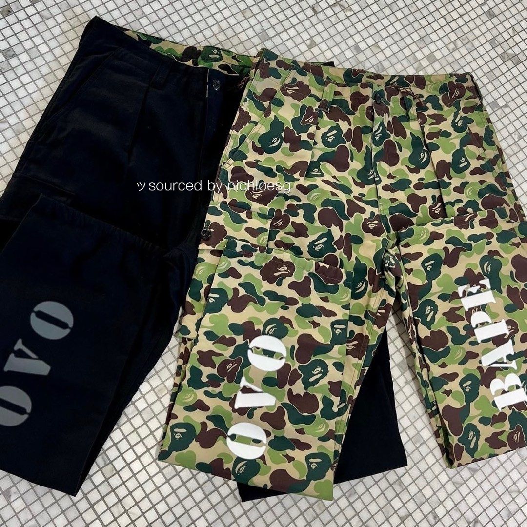 Bape 6 pocket best sale pants