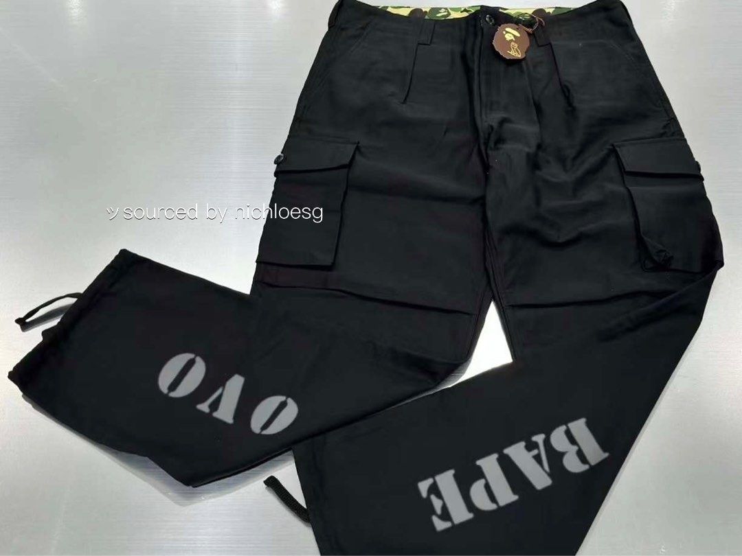 A BATHING APE BAPE x OVO 6 POCKET PANTS – happyjagabee store