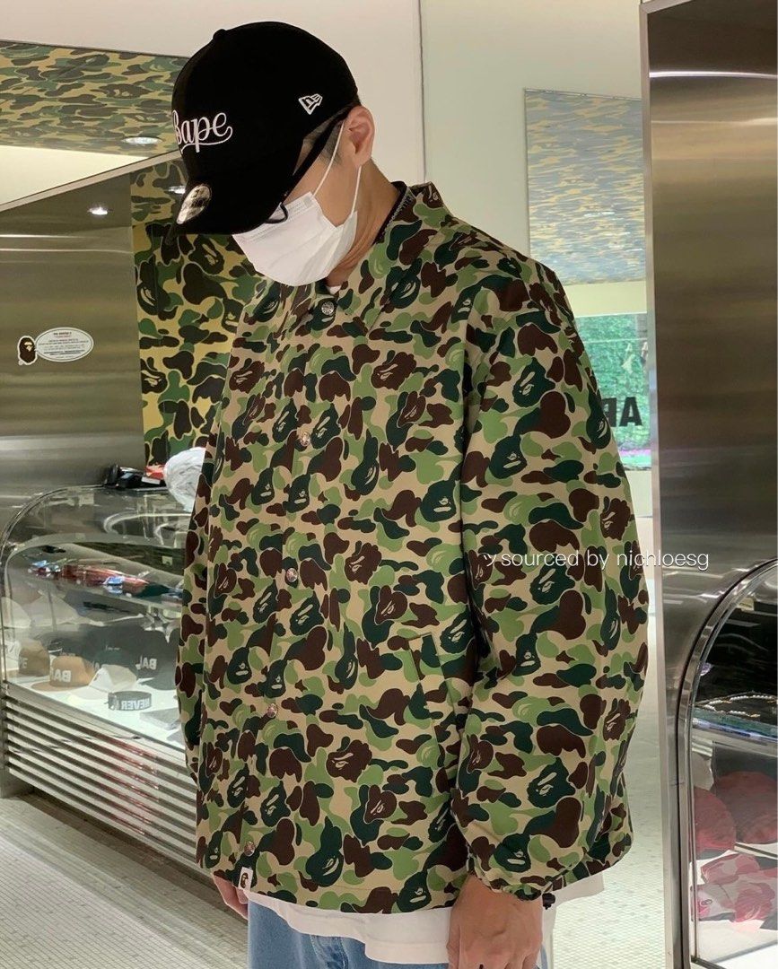 coach jacket bape