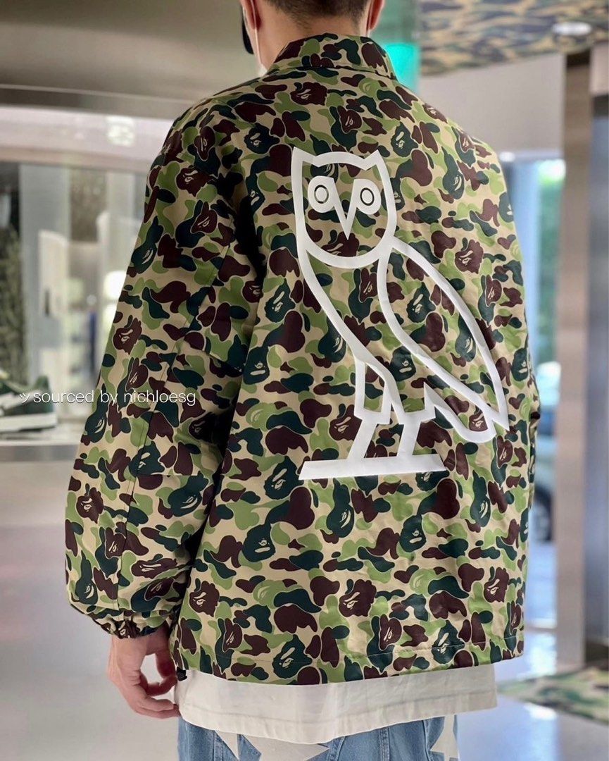 Bape clearance coach jacket