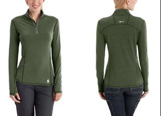 Baselayer CARHARTT Women's Force Ferndale Quarter Zip Shirt