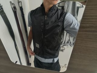 Mens cycling gilet sale store