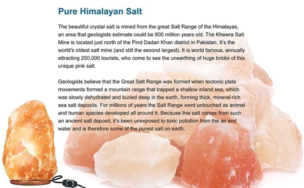 Ziyiui salt deals lamp